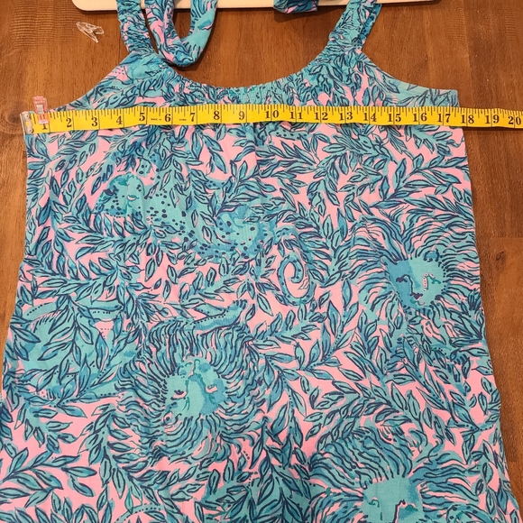 Lilly Pulitzer You Grow Girl Collins Mid Knee Length Cotton Dress - Picture 6 of 9